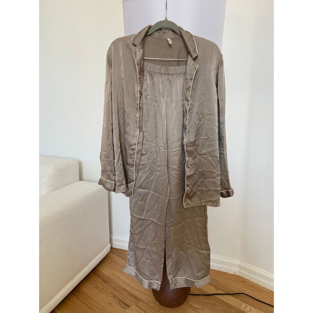 Silk pajamas